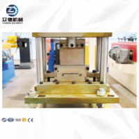 Máquina Perfiladora de Alta Calidad para Fabricación de Marcos Metálicos de Puertas Enrollables de Acero con Motor y Engranajes Accionados por PLC