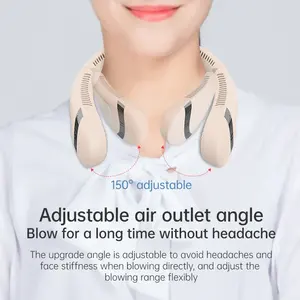 Pieghevole senza foglie Mini Hanging Neck Cooling Hung Band Fan <span class=keywords><strong>2023</strong></span> ventilatore da collo senza lama portatile e indossabile Usb ricaricabile - Product Image 6