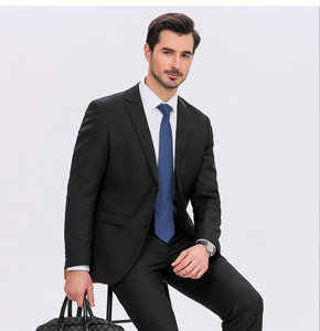 Traje <span class=keywords><strong>de</strong></span> Hombre Tallas S-6XL (Blazer + Pantalones), Moda Masculina, Estilo Casual para Negocios, Camisa para el Trabajo, Corte Entallado, Traje Formal para Boda - Product Image 3