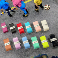 Vente en gros d'usine, personnalisation, haute qualité, durable, PU, multicolore, ruban antidérapant pour raquette de tennis, portable