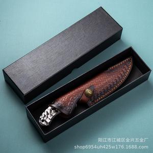 Cuchillo de Supervivencia VG10 de Hoja Fija para Dropshipping en Shopify, Cuchillo Táctico de Espiga Completa para Camping, Bushcraft y Defensa Personal - Product Image 3