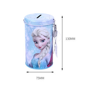 Hucha de hojalata lacada promocional con impresión personalizada y offset para almacenamiento de snacks y dulces, apta para alimentos - Product Image 4