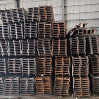 Poutres en acier laminées à chaud de qualité industrielle, profilés en H pour les structures de construction