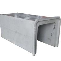Moules en acier Q235/Q345 robustes pour injection plastique, moules à béton pour murs de soutènement préfabriqués, dimensions de précision