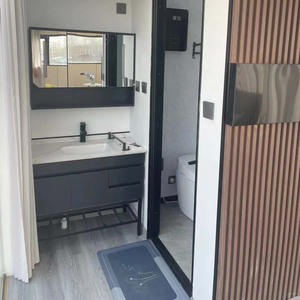Casa Prefabricada Portátil de Lujo Moderna de 20 Pies/40 Pies, Tipo Cabaña, con Baño, Dormitorio, Aire Acondicionado, etc. - Product Image 5