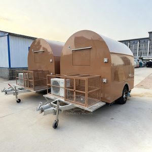 Remorque à burritos de qualité commerciale, camion de restauration extérieur, cuisine mobile en acier inoxydable - Product Image 2