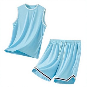 Maillot et short de basket-ball personnalisés, kit d'équipe double couche avec étiquette privée, production en gros par usine OEM - Product Image 2