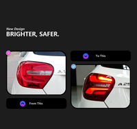 Nouveau style de feux arrière pour Mercedes W176 Classe A 2013 à 2018, feux de jour à LED, clignotants séquentiels
