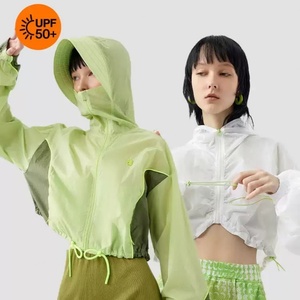 Chaqueta Ligera para Senderismo, Resistente a los Rayos UV, UPF50, Ropa de Protección Solar, Chaqueta Indonesia con Cubre Rostro, Baju Jas Anti Matahari - Product Image 4