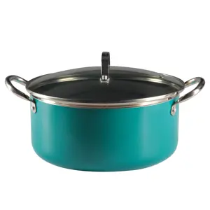 Popular Cookware Kitchenware aluminum alloy cookware sets non stick coating fry pan dutch oven wholesale