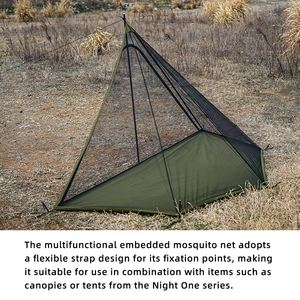 Mosquitera Individual de Poliéster para Exteriores, Ideal para Parques y Picnics, Portátil, para Turismo, Camping y Senderismo - Product Image 2