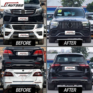 Kit de carrosserie de rénovation d'usine pour Benz W166 GLE 2015-2018 <span class=keywords><strong>250D</strong></span> 300 320 350 400 450 500 <span class=keywords><strong>4Matic</strong></span> Mise à niveau vers 2025 W167 GLE63 AMG - Product Image 2