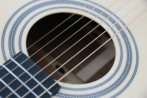 Instruments de musique de haute qualité, <span class=keywords><strong>guitare</strong></span> acoustique de 41 pouces avec table en épicéa massif et fond/côtés en noyer massif avec manche en ébène - Product Image 5