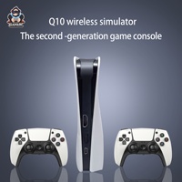 Nuevas Actualizaciones Consola de Videojuegos Inalámbrica Q10 4K Tipo Stick con Soporte para Simuladores y Juegos 3D, Game Box de 128GB