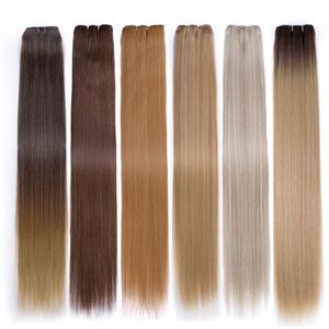 Mở rộng Tóc tổng hợp bó mượt thẳng sóng không ngọn lửa nhiệt độ cao sợi dài inch tổng hợp bó cho phụ nữ - Product Image 3