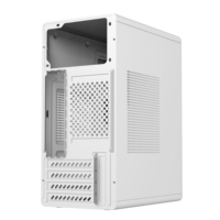 Ruix MY06 Bon Prix Blanc Table Bureau Micro ATX Cas Ordinateur Cas & Tours Support Installer Panneau Latéral Ventilateur