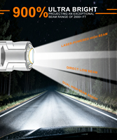 Projecteur Mini ZIGOCAR Z30, Phares LED Avant, Puce LED 30W 12V 6000K Haute Luminosité, Nouveau, Plug & Play, Adaptation Universelle