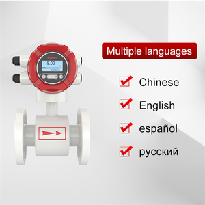 منخفضة التكلفة رخيصة الثمن الصناعية النفايات المياه مقياس التدفق الكهرومغناطيسي الاسمنت الرمال الكهربائية مقياس تدفق مغناطيسي - Product Image 5