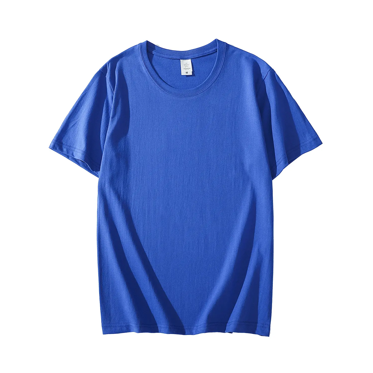 Fashion Relax Fit Super Soft Plus Size Camiseta Deporte Blank 100% Cotton Round Neck Big Men's T-shirts Oversize