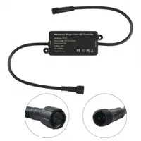 M1-W RF basse tension DC12V ~ DC24V télécommande sans fil IP67 étanche couleur unique LED contrôleur led gradateur pour lumière de pont LED