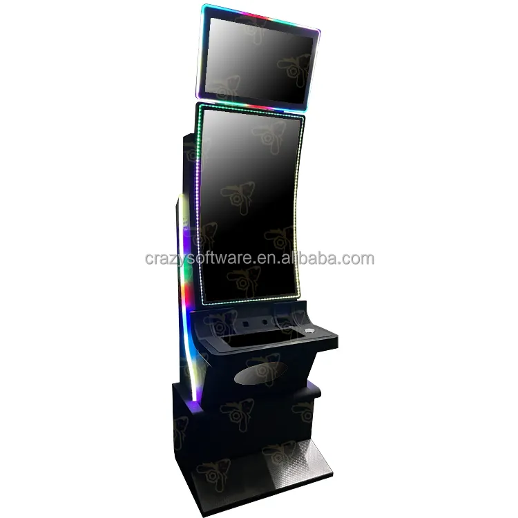 Venda quente EUA Popular curvo Arcade Entertainment Video Game Board Skill Machine para venda