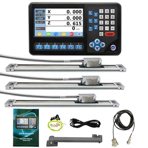 For DMS High <strong>Precision</strong> IP67 Magnetic Scale Dro Encoder Sensor 5V TTL/EIA-422 2/3 Axis Digital Readout Lathe Milling Machine - Product Image 1