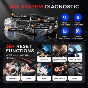 X431 PROS V5.0 2026 BDScar VII Système complet OBD2 pour tous les véhicules X-431 PROS V5.0 X431 Pad Vii X-431 PROS V5.0 - Product Image 1