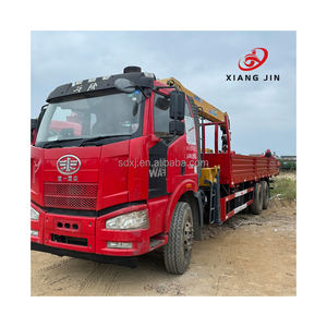 รถเครนไฮดรอลิกมือสองคุณภาพสูง แบบติดตั้งบนรถบรรทุก 6*4 ขับเคลื่อนซ้าย-ขวา สำหรับงานก่อสร้าง - Product Image 3