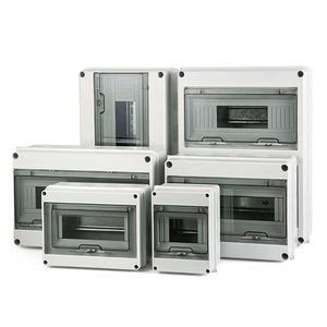 CE HT系列户外防水防尘IP65 MCB接线盒配电箱<span class=keywords><strong>2</strong></span>/<span class=keywords><strong>3</strong></span>/5/8/12/15/18/24 Way钢ABS断路器 - Product Image 2