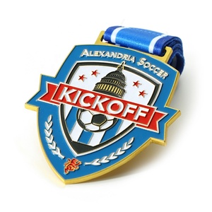 Médailles et trophée <span class=keywords><strong>de</strong></span> football américain en métal personnalisé, médaille du meilleur joueur <span class=keywords><strong>de</strong></span> football sportif - Product Image 5