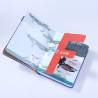 Libro de Cartón Interactivo Personalizado de Marvel Alpha Block, Libro de Cuentos del Alfabeto de la A a la Z para Niños, Impresión de Libros de Cartón Grueso Troquelado