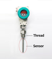 Rtd Pt100 Temperature Transmitter 4-20ma with LED Display Industrial Temperature Sensor Pt100 Thermocouple