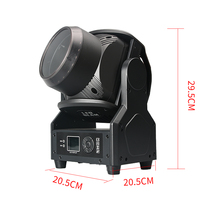 Venta de Fábrica: Luz LED 'Tornado' Matrix de 120W con Control DMX512, RGBW, Atenuación de 32 bits, Aleación de Aluminio para Bodas y Fiestas