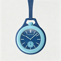 Montre à quartz pour homme personnalisable avec votre logo, co-marquage X, design pop de luxe, bracelet en cuir, montre de poche pour homme, Montre Reloj Uhr