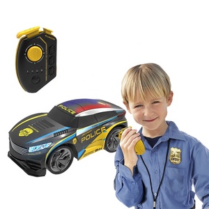 Meilleure vente 2.4Ghz voiture de police jouet avec commande vocale peut changer de commande vocale jouet voiture enfants Rc jouet avec son léger - Product Image 1