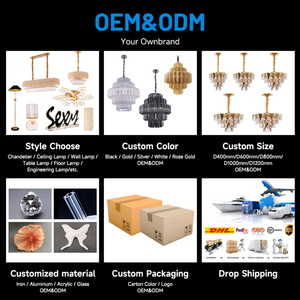 Lampadario <span class=keywords><strong>a</strong></span> <span class=keywords><strong>Sospensione</strong></span> <span class=keywords><strong>LED</strong></span> Moderno e Lussuoso, Design Semplice, Lampada Decorativa da Soffitto per Sala da Pranzo, Camera da Letto, Soggiorno - Product Image 5