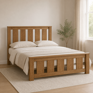 High Quality Wooden <b>Bed</b> <b>Frame</b> Designs with Solid Wood <b>Frame</b> and Noise-Free Design <b>Platform</b> <b>Bed</b> <b>Frame</b> for Bedroom Hotel Villa - Product Image 3