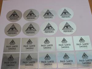 Autocollant PET amovible de <span class=keywords><strong>bonne</strong></span> qualité avec laminage brillant, économique - Product Image 1