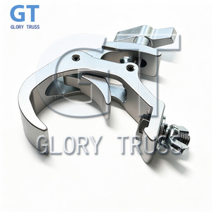 Abrazadera de Aluminio Ligera QUICK RIG para Tubos de 50 mm, Capacidad de Carga 50 kg, Certificación TUV, Gancho de Perfil Bajo para Iluminación de Escenarios - Product Image 5