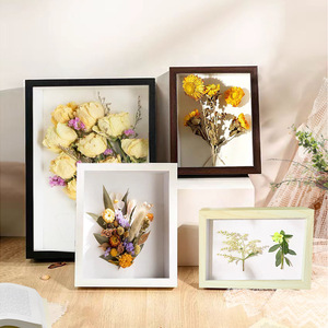 Cadres en bois 3D de haute qualité, vente en gros, personnalisés, pour l'affichage mural, cadres à ombre avec <span class=keywords><strong>verre</strong></span> - Product Image 5