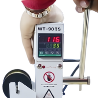 Wt-90tsl cuir gaufrage presse à chaud Machine petite manuelle numérique estampage à chaud en bois Pvc papier Logo personnalisé timbre