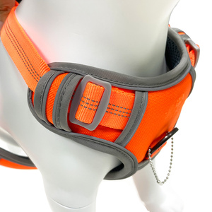 <span class=keywords><strong>Harnais</strong></span> de poitrine réglable en nylon réfléchissant <span class=keywords><strong>pour</strong></span> petits grands chiens chats à la mode respirant PET chien gilet sangle <span class=keywords><strong>pour</strong></span> chiot <span class=keywords><strong>adulte</strong></span> - Product Image 3