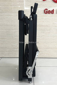 เครื่องฟื้นฟูพิลาทิสแบบพับได้เครื่องฟื้นฟูพิลาทิสเกรดสตูดิโอ<span class=keywords><strong>ป</strong></span>ระกอบเร็ว<span class=keywords><strong>สำหรับ</strong></span>บ้านและห้องออกกำลังกายมีความต้านทานปรับได้ - Product Image 5