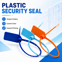 Étiquette logistique sécurisée en plastique avec indicateur de manipulation et numérotation séquentielle ST-PS-3001