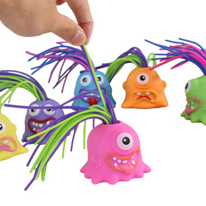 Jouet Squishy Drôle et Gueuleur 2026 |   Monstre à cheveux à tirer, anti-stress, cadeau farfelu pour enfants et adultes, boîte mystère, vente flash - Product Image 1