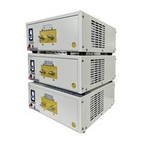Alimentation électrique CC haute précision 12V 100A, sortie unique, redresseur de placage avec refroidissement par air forcé et haute efficacité