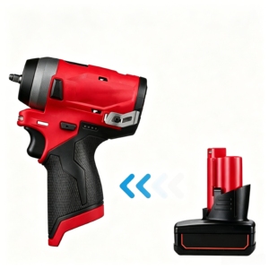 Batterie Li-ion 12V pour perceuse sans fil, remplace 48-11-2412 48-11-2460 48-11-2402, compatible avec <span class=keywords><strong>Milwaukee</strong></span> <span class=keywords><strong>M12</strong></span> - Product Image 4