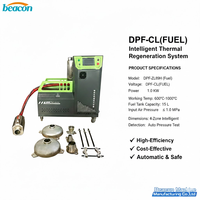 Équipement de nettoyage, de régénération, de purge et de collecte de poussière DPF-CL(S) pour les filtres à particules des camions et les catalyseurs à trois voies