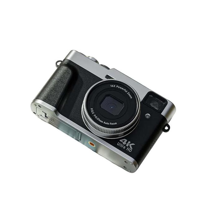 Bestselling 48MP Selfie Camera: Ultra 4K Dual Lens for Beginners Teens Kids Compact Vlogger Kit with 2.8" Display Video Camera