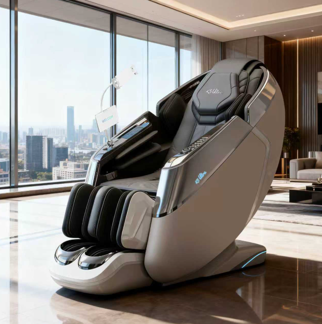2026 Smart 6D 4D 3D Full Airbag Zero Gravity Full Body Stretching Modern Electric Massage Chair for Bedroom Apartment Home